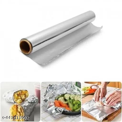 Aluminium Foil Paper (Silver, 25 m) (Pack of 2)