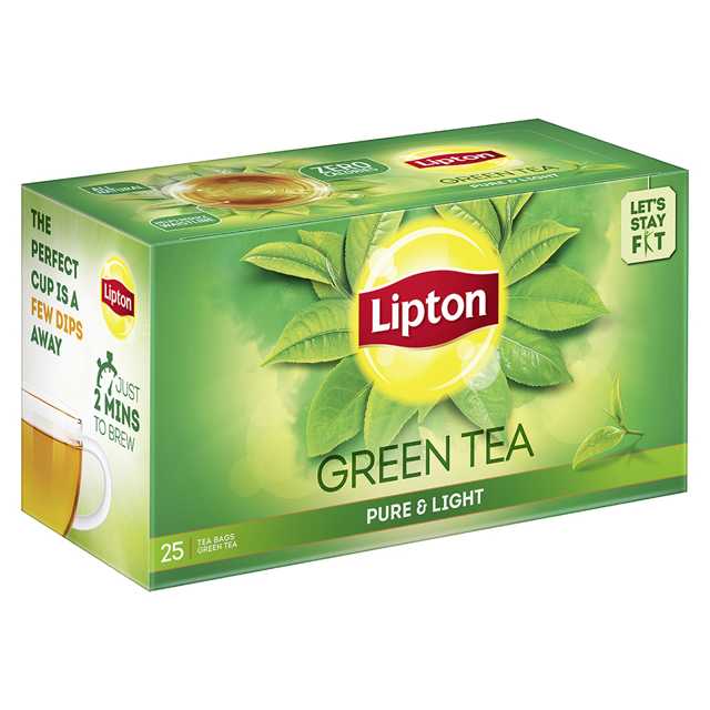 Lipton Green Tea Bags - 25 pcs