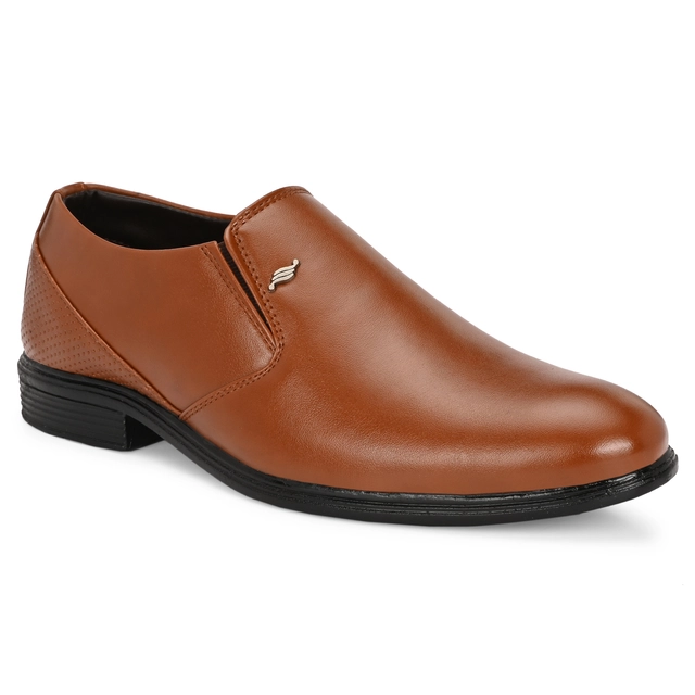 Formal Shoes for Men (Tan, 6)