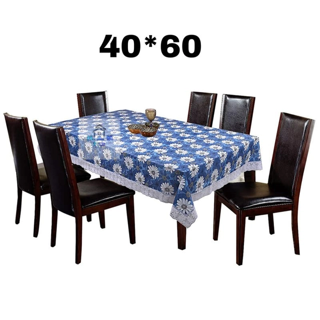 PVC Printed Table Cover (Multicolor, 40x60 inches)