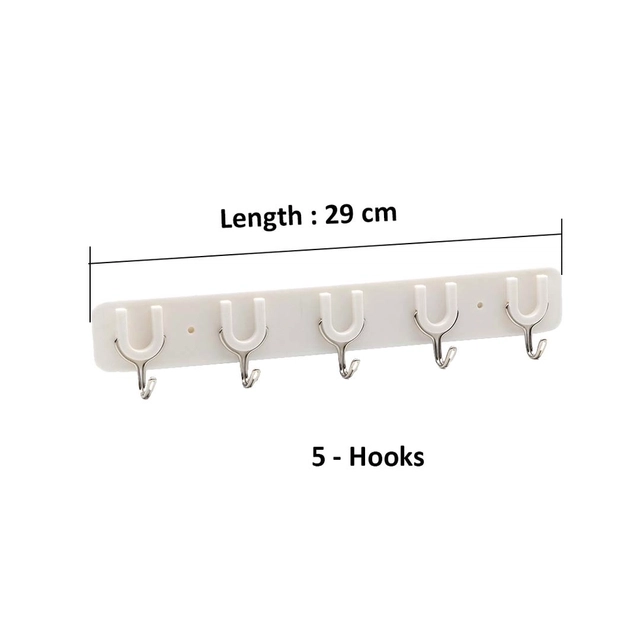 S-MAX Plastic Hook (Set of 5 Pcs)