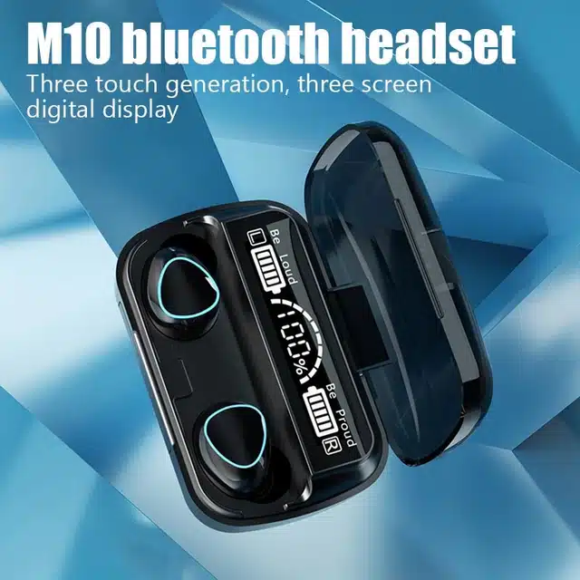 Bluetooth TWS Earbuds (Black) (DV Tech)