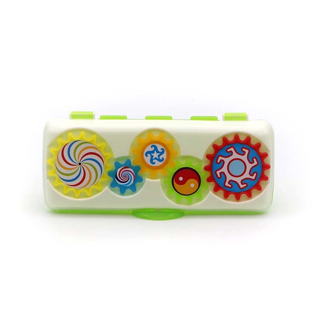 PRATAP Pencil Box 201 Fidget Spinner 5 Compass box(Pack of 1)