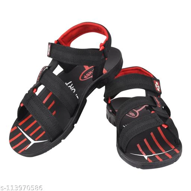 Floaters for Men (Red & Back, 10)