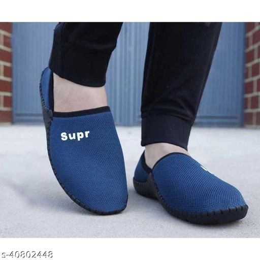 Loafers for Men (Blue, 9)