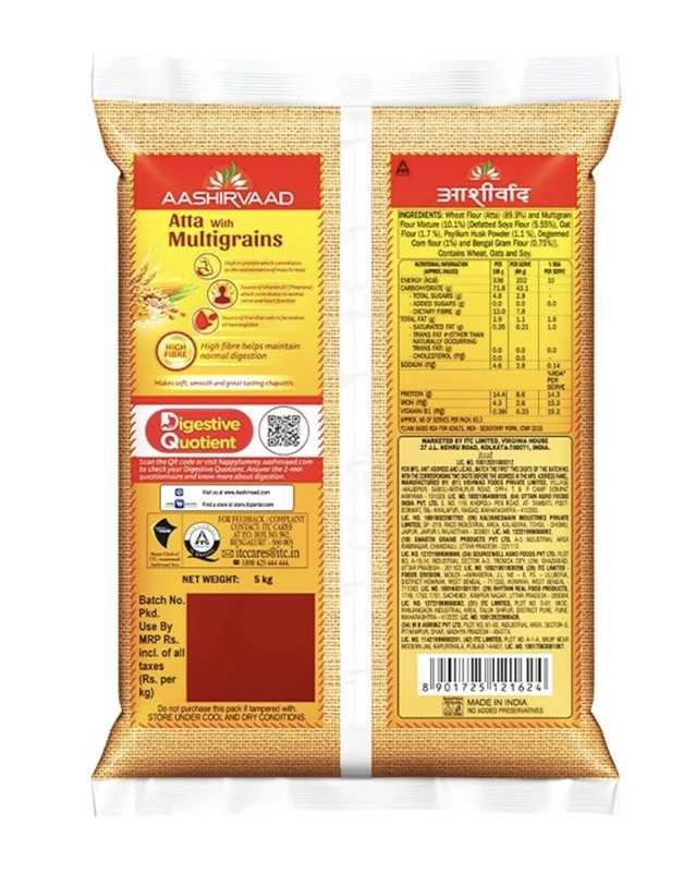 Aashirvaad Multigrain Atta 5 kg