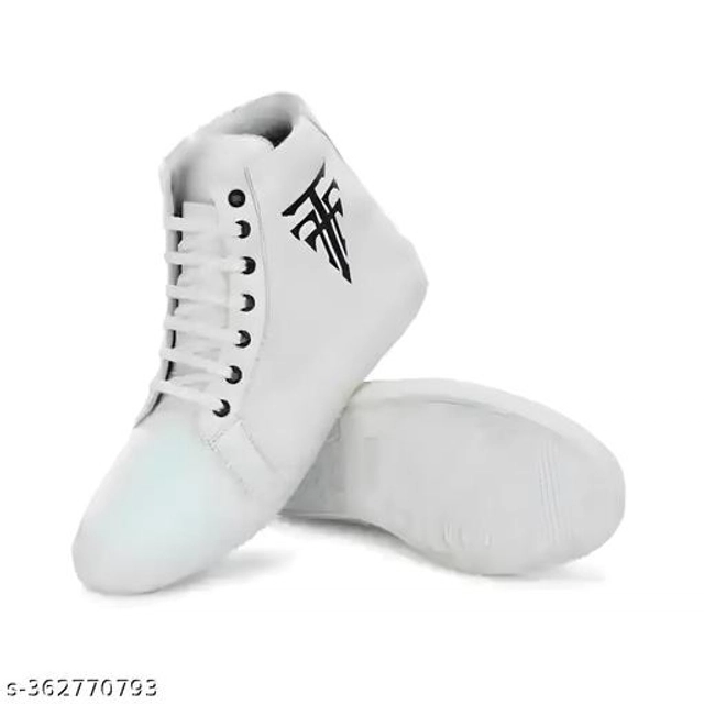 Boots for Men (White, 6)