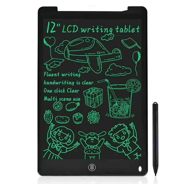 LCD Writing Graphic Tablets for Kids (Multicolor, 8.5 Inches)