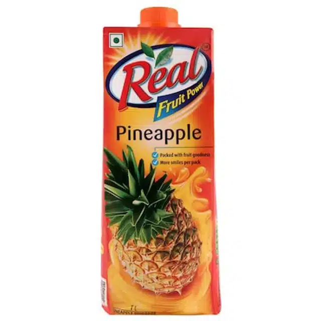 Real Pineapple Juice 2X1 L (Pack Of 2)