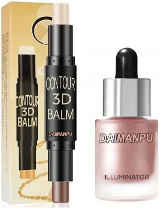 Contour Balm & Liquid Shimmer Illuminator (Multicolor, Set of 2)