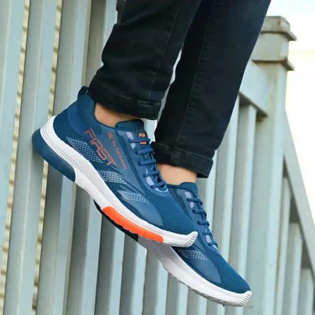 Birde Trendy Sports Shoes For Men (Blue, 6) (BRD-574)
