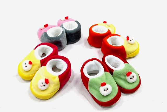 Shoes For Babies (0-6 Months,  Set Of 4) (Mo-068)