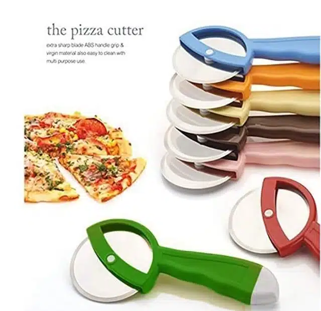 Stainless Steel Non-Slip Pizza Cutter (Assorted)