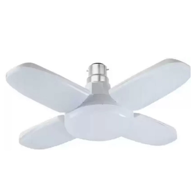 Energy Saving Fan Shape LED Bulb (White, 25 W)