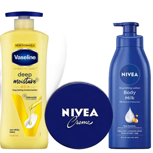 Lotions, Creams & Moisturizers