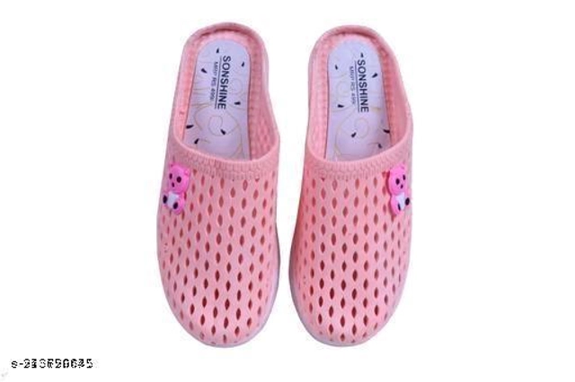 Clogs for Women (Pink, 3)