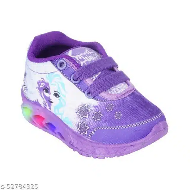 Casual Shoes for Girls (Purple, 18-24 Months)