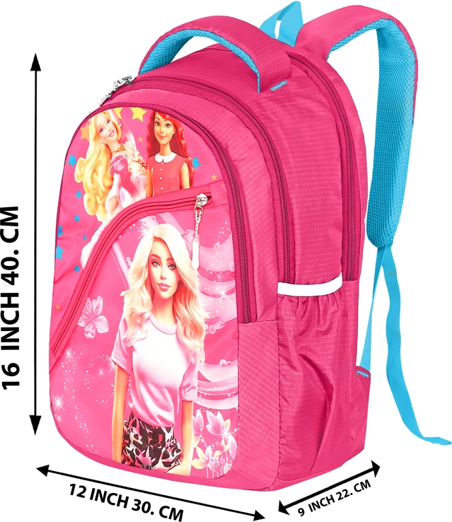 School Bag for Kids (Pink, 30 L)