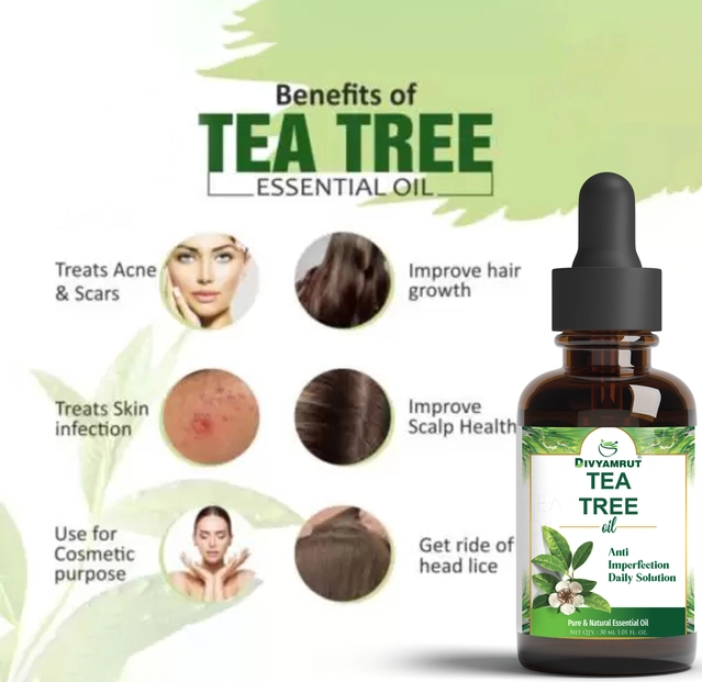 Divyamrut Tea Tree Essential Oil (30 ml)