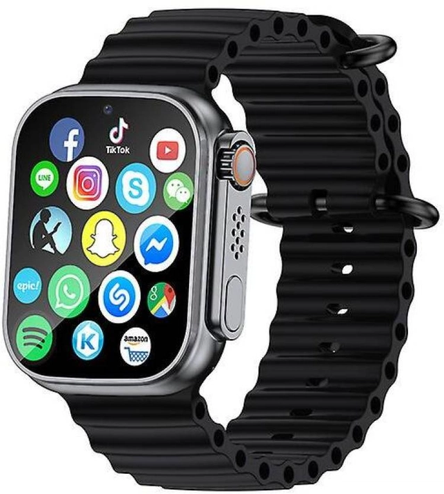 Smartwatch For Men & Women (Black, Free Size)