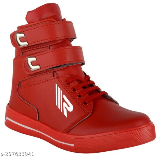 Boots for Men (Red, 7)