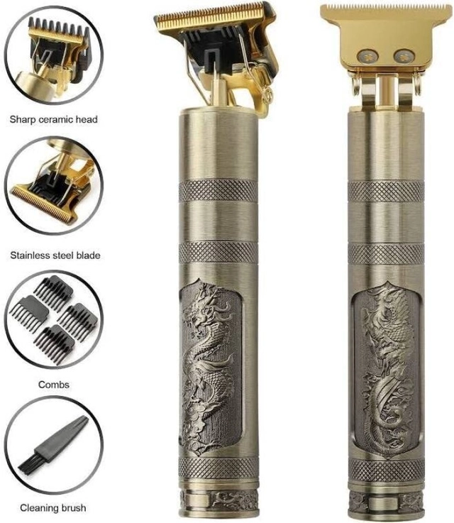 Plastic Buddha Trimmer for Men (Gold, Pack of 1)  (SR)