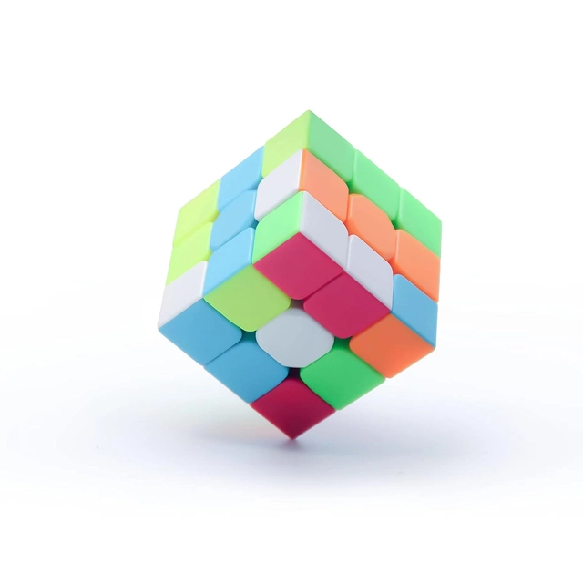 Plastic Rubik Cubes for Boys & Girls (Multicolor)