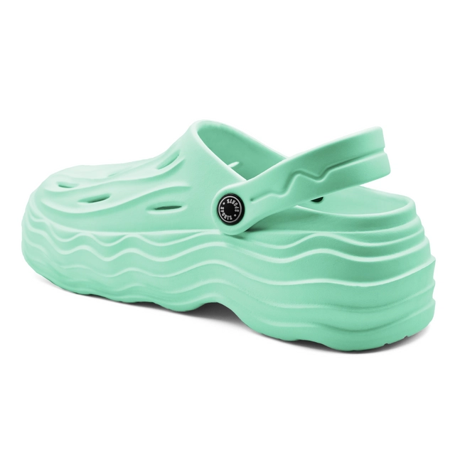 Clogs for Women (Sea Green, 5)