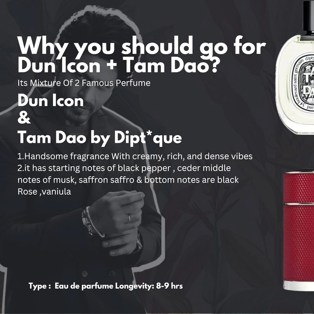 Dun Icon Tam Dao Perfume for Men & Women (50 ml)