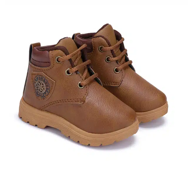 Boots for Girls (Brown, 5C)