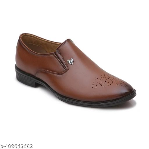 Formal Shoes for Men (Tan, 6)