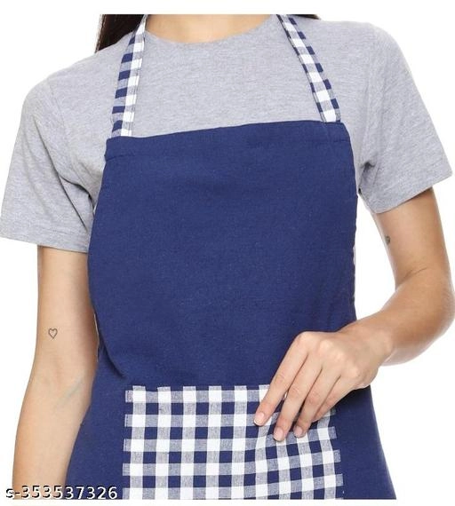 Cotton Apron for Men & Women (Blue)