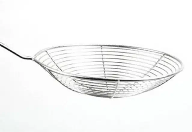 Stainless Steel Deep Fry Strainer (Silver)