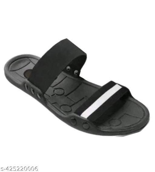 Flipflops for Men (Black, 6)