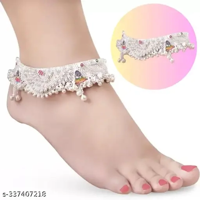 Women Fancy Anklet (Multicolor)