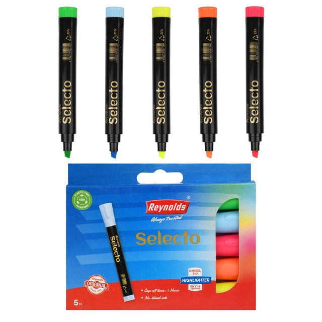 REYNOLDS Highlighters Mix Color (Set of 5)