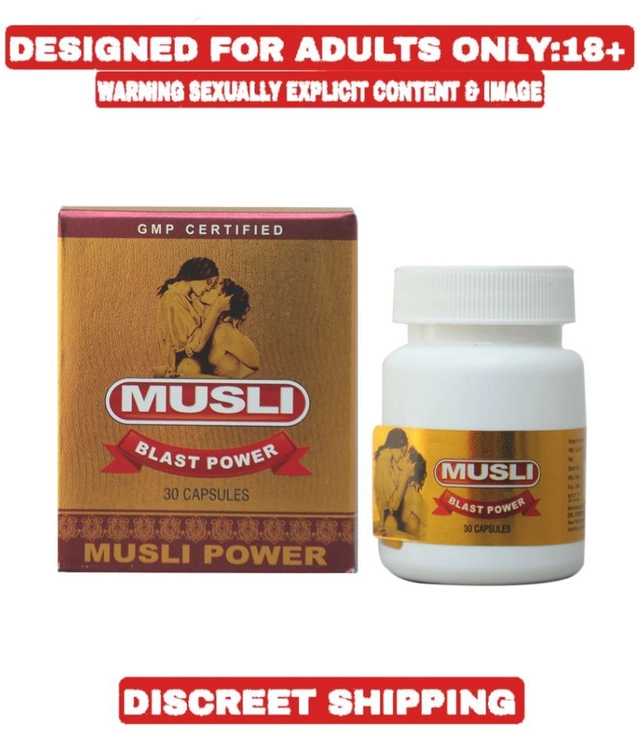 Dr. Chopra Musli Blast Power Ayurvedic 30 Pcs Capsule (Pack of 1)