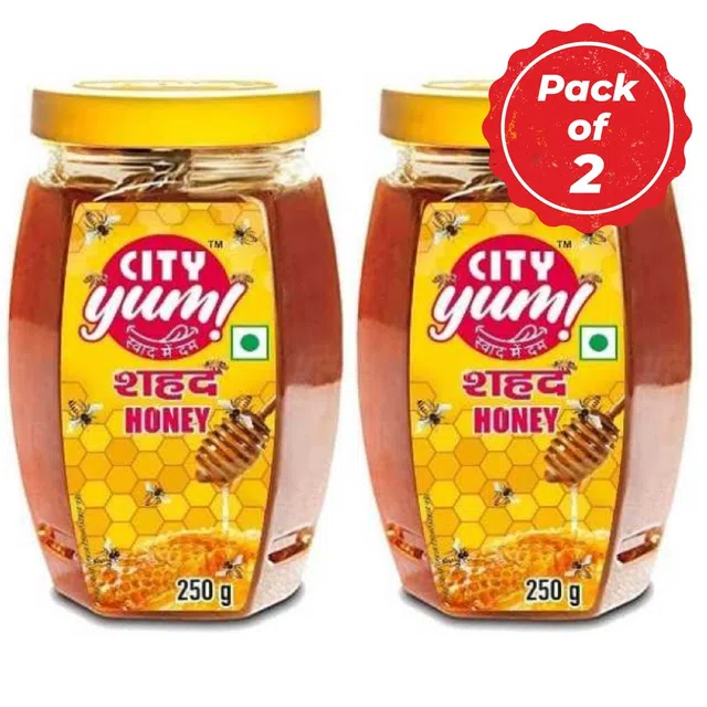 CityYum Honey 250 g (Set of 2)