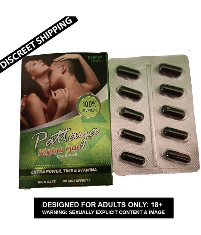 Combo of XXXL African Size Cream (20 g) & Dr. Chopra Original Pattaya Nights 10 Pcs Capsules (Set of 2)