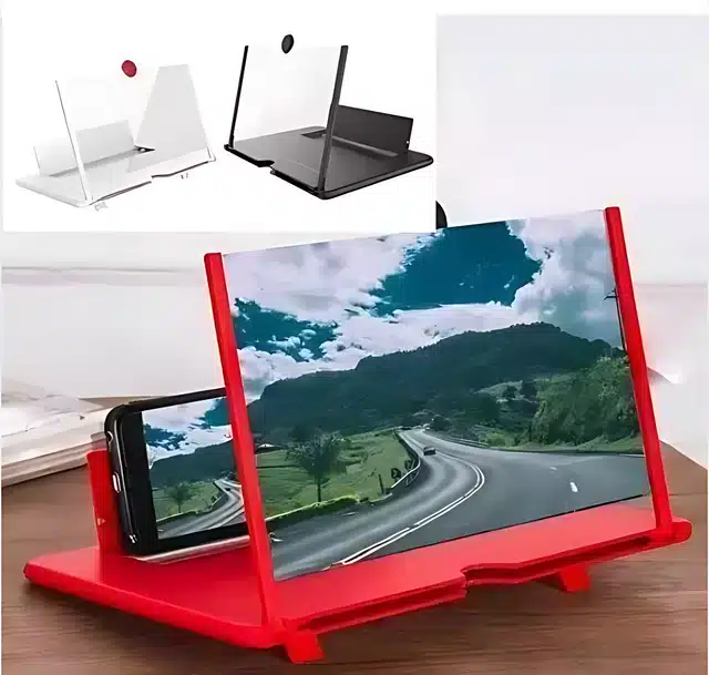 Screen Magnifiers for Mobile (Red, 8.5 inches)