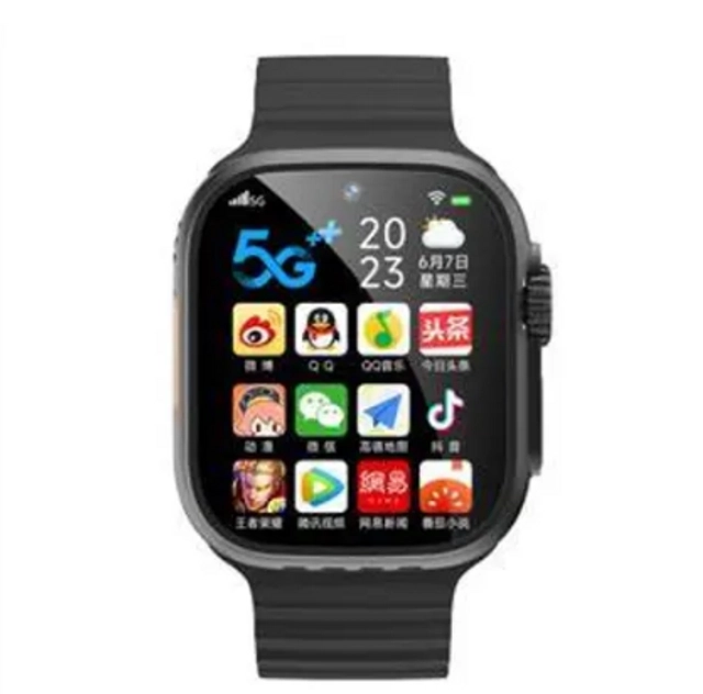 T800 Ultra Smartwatch for Men & Women (Black)