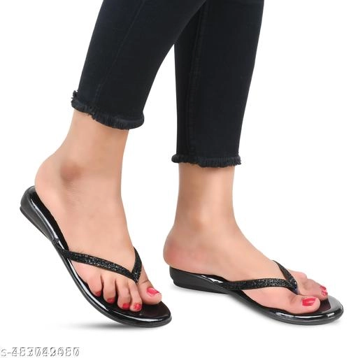 Flats for Women (Black, 3)