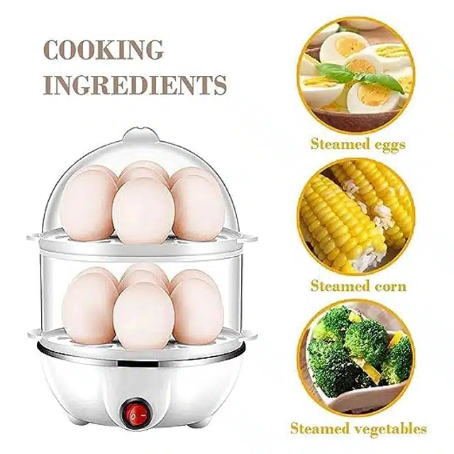 Multi-Function Electric 2 Layer Egg Boiler (Assorted)