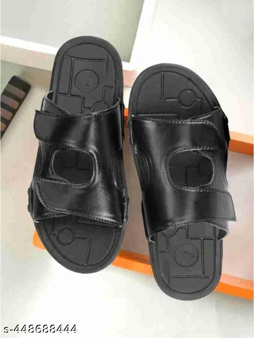 Flipflops for Men (Black, 6)