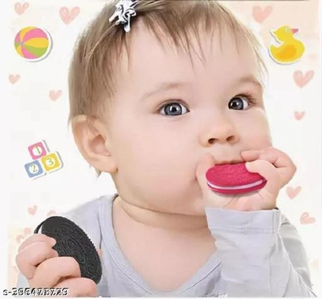 Silicone Teether for Baby (Multicolor)