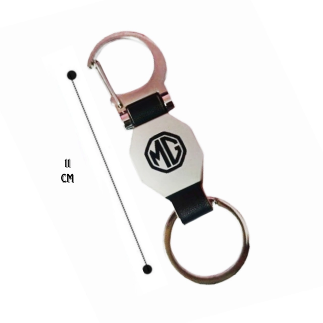 Metal MG Car Keychain (Multicolor)