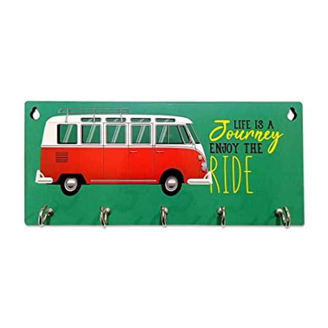 Grace Enterprises Designer Wooden Key Holders For Home (Multicolor) (G5)