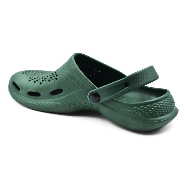 Clogs for Men (Olive, 6)