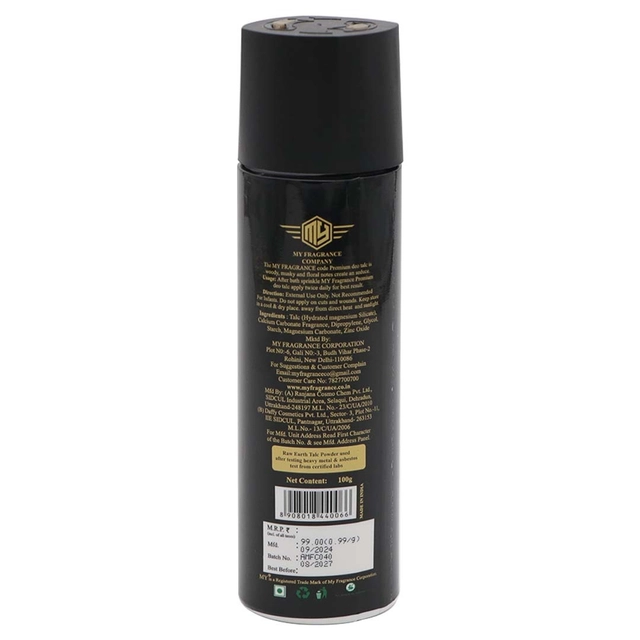 My Fragrane Code Premium Deo Talc 100 g