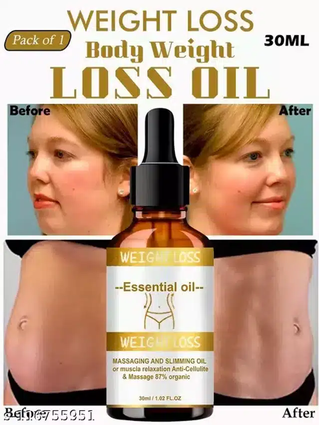 Vedulekha Body Massage Oil for Weight Loss (30 ml)